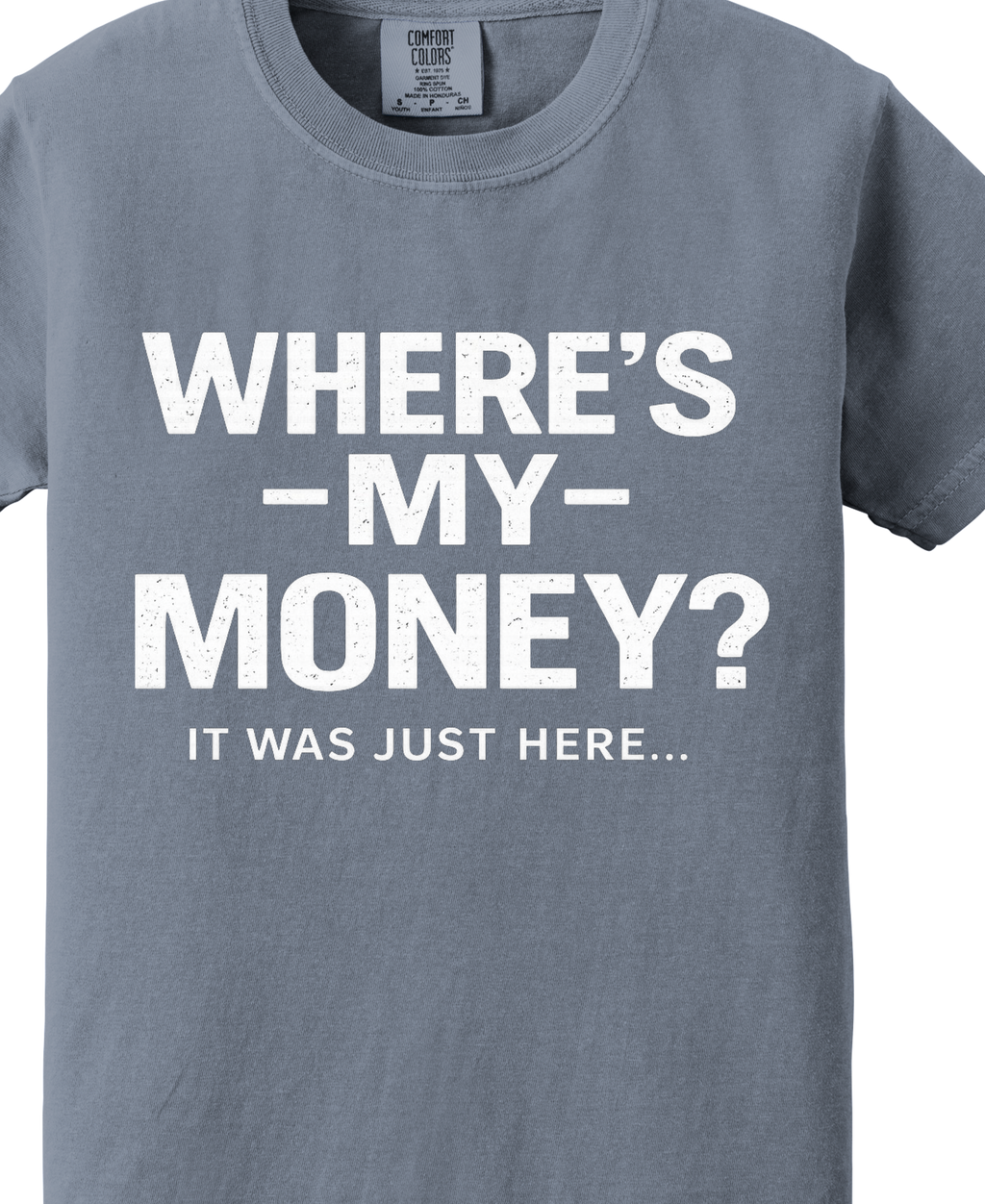 WHERES MY MONEY, It Was Just Here