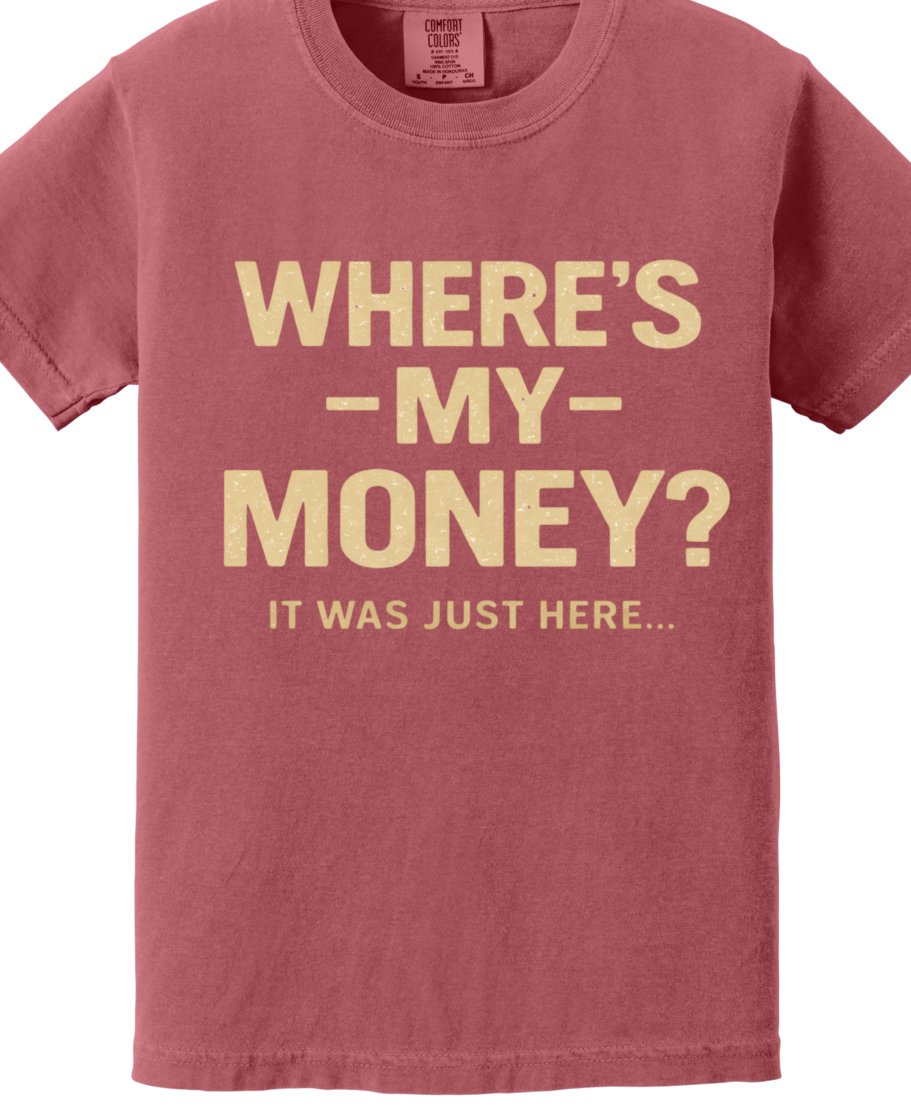 WHERES MY MONEY, It Was Just Here